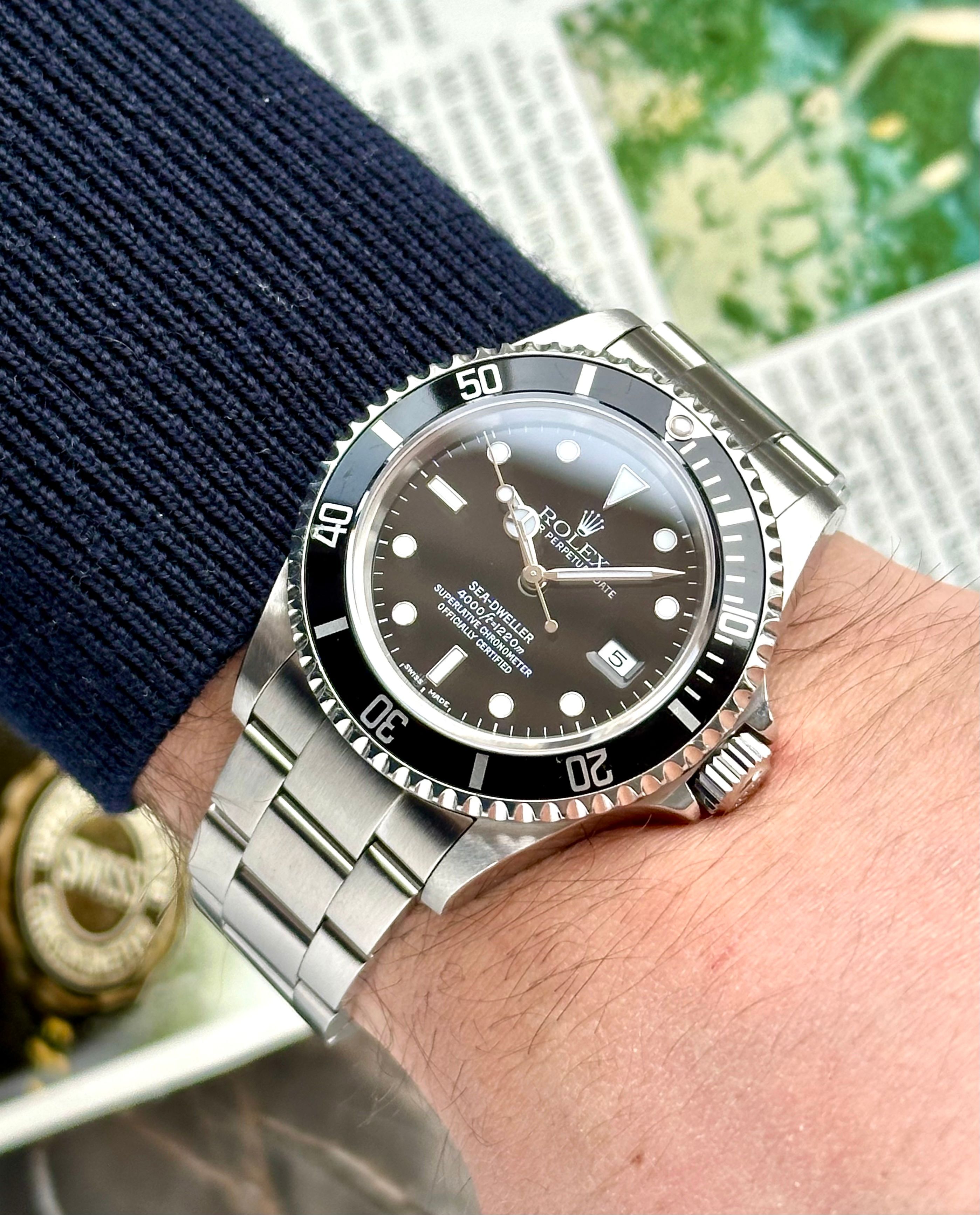 Rolex Sea-Dweller 16600 T Black 2004