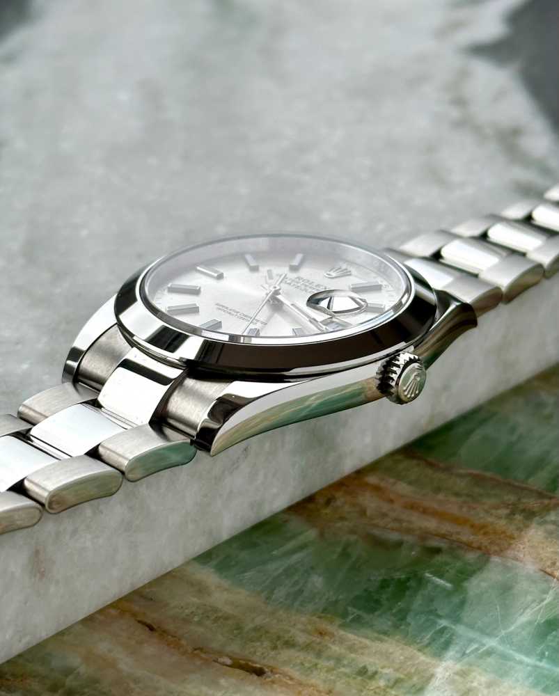 Image for Rolex Datejust 126300 Silver 2021 with original box and papers
