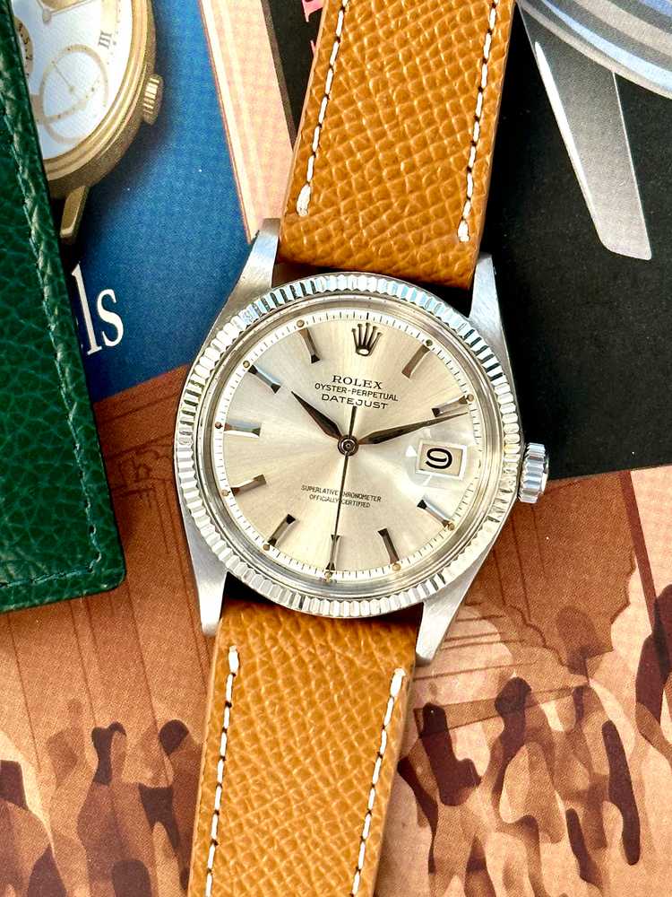 Featured image for Rolex Datejust "Alpha Hands" 1601 Silver 1963 