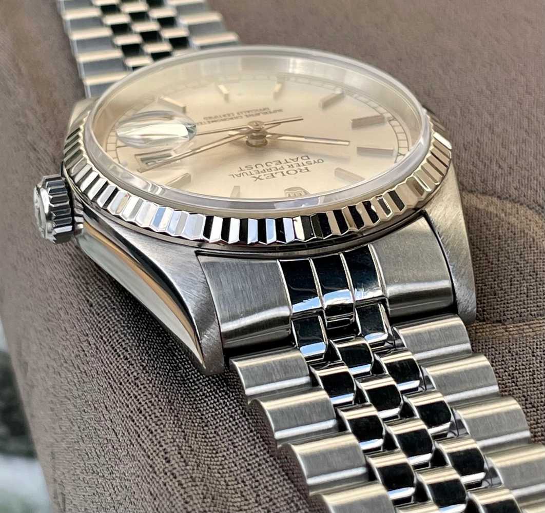 Image for Rolex Datejust 16234 Silver 2000 with original box