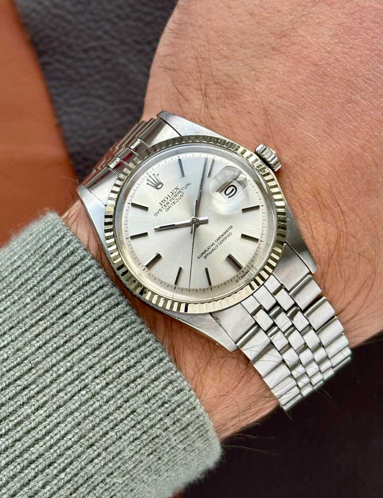 Image for Rolex Datejust 1601 Silver 1972 3