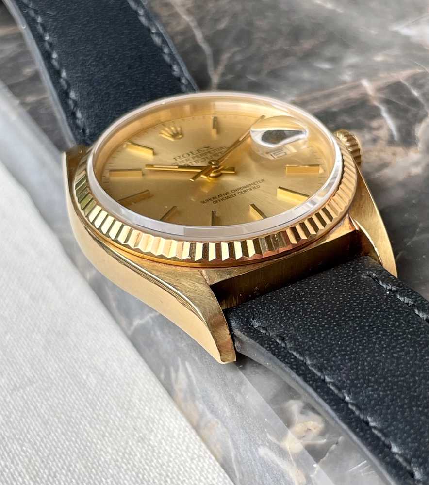 Detail image for Rolex Datejust 16018 Gold 1983 