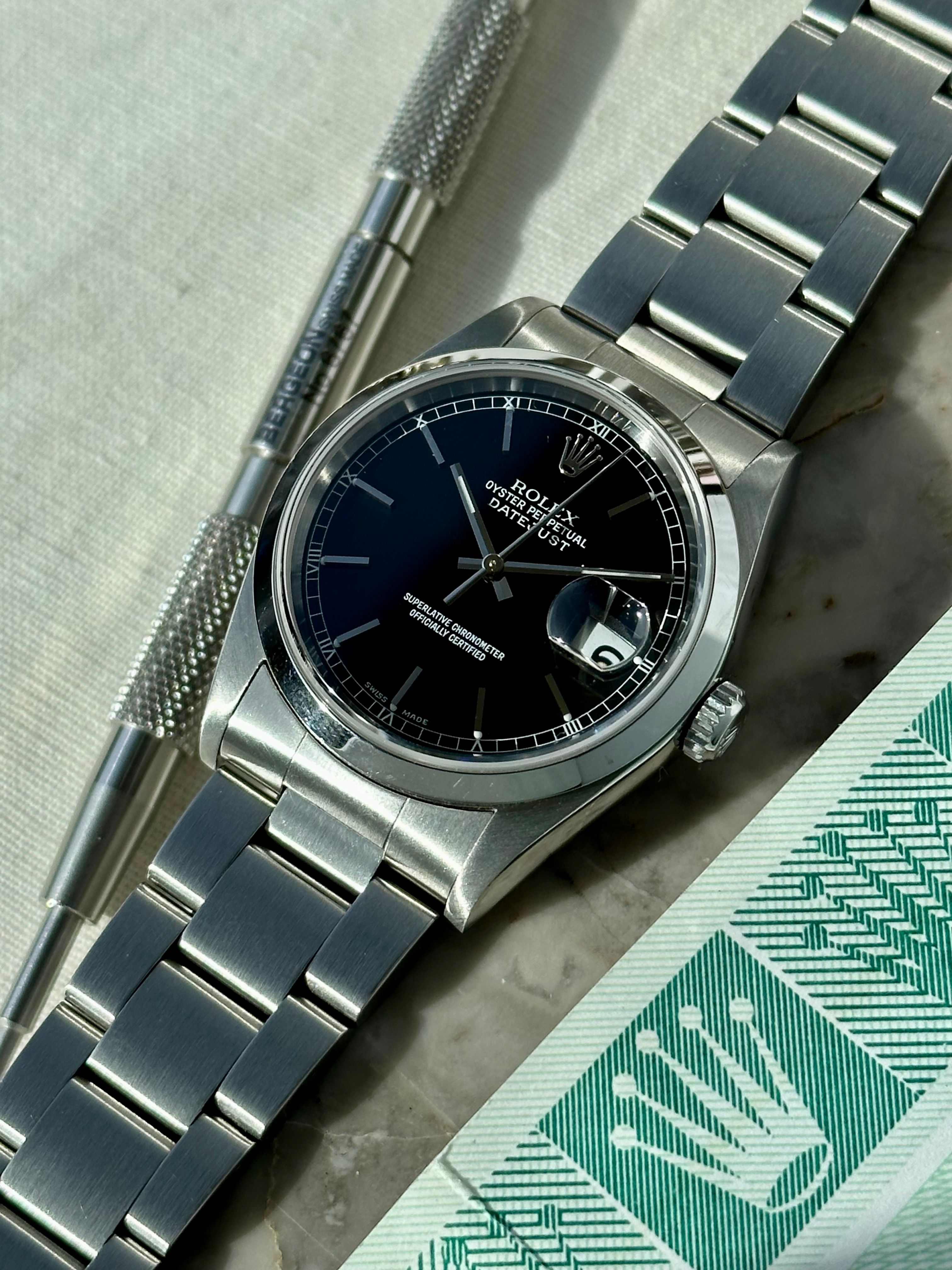 ロレックス ROLEX DATE JUST 16200 保証書 BOX セット ROLEX DATEJUST 16200 Watch Box 68.00.71 Booklet(2002) CRing