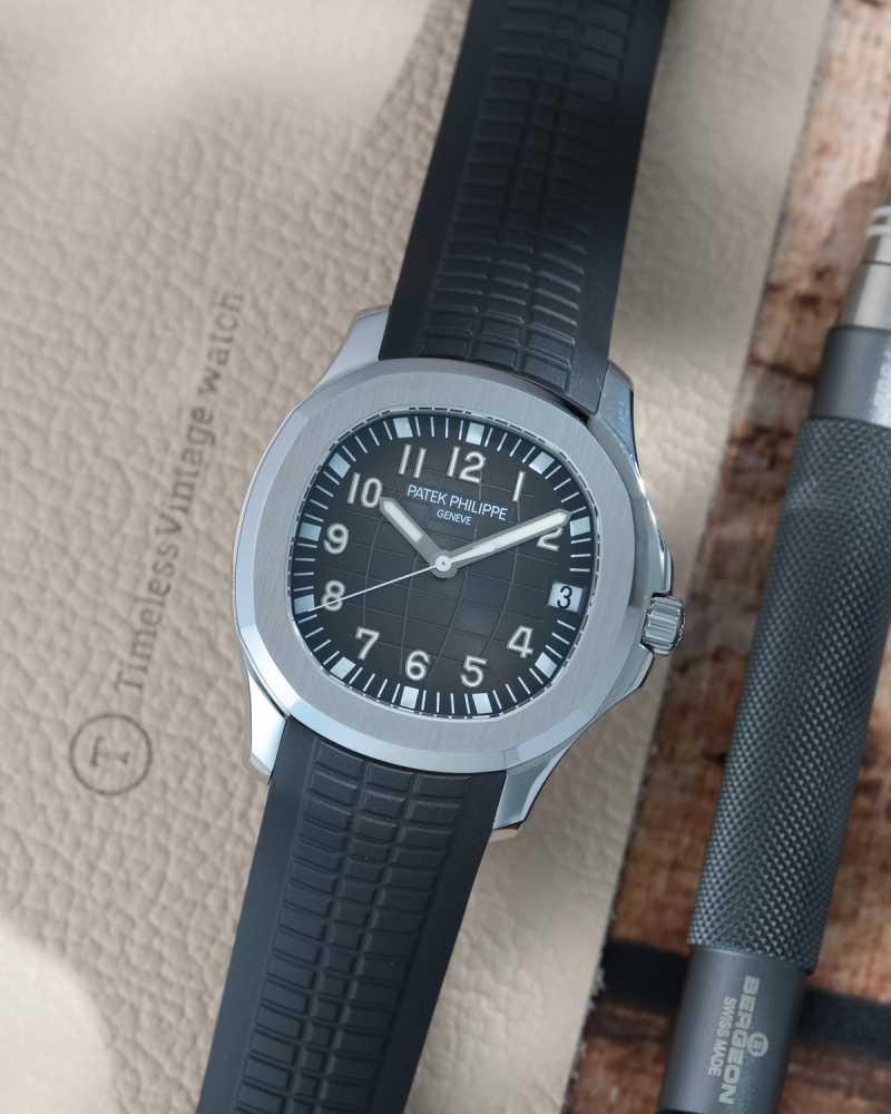 Featured image for Patek Philippe Aquanaut  5165a Grey 2009 with original box and papers