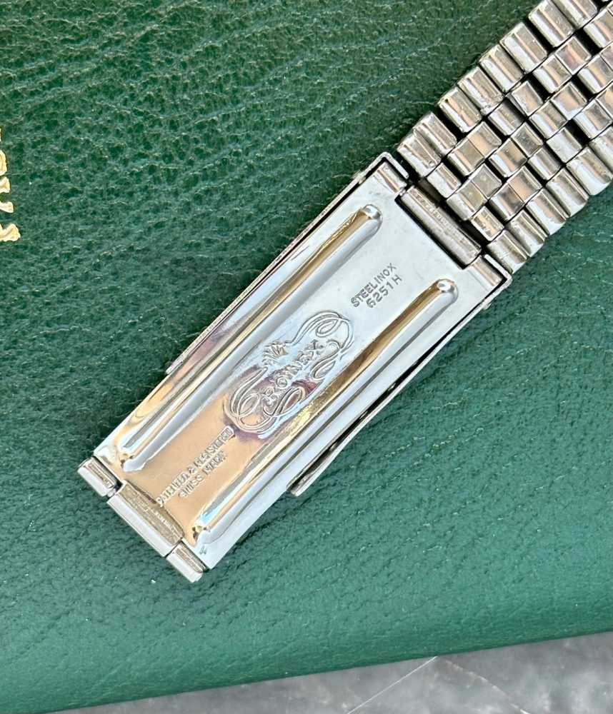 Detail image for Rolex Datejust "No-Lume" 1601 Silver 1970 
