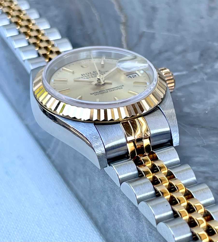 Image for Rolex Lady Datejust 79173 Gold 1999 with original box and papers