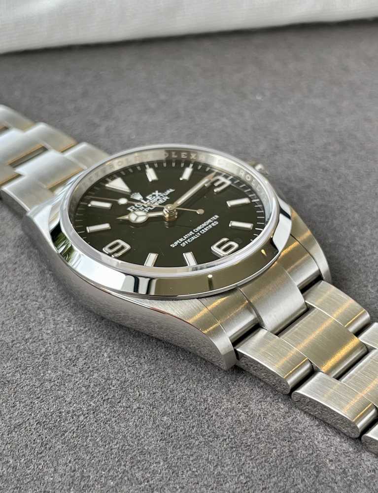 Image for Rolex Explorer 1 124270 Black 2021 with original box and papers