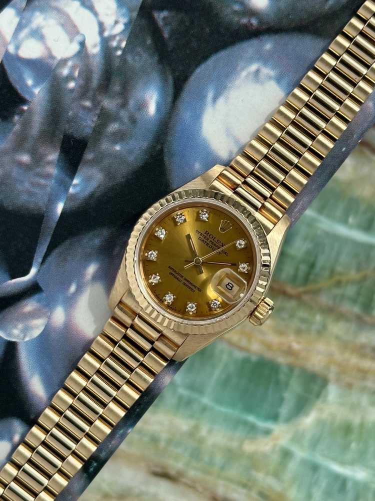 Image for Rolex Lady-Datejust "Diamond" 69178G Gold 1991 