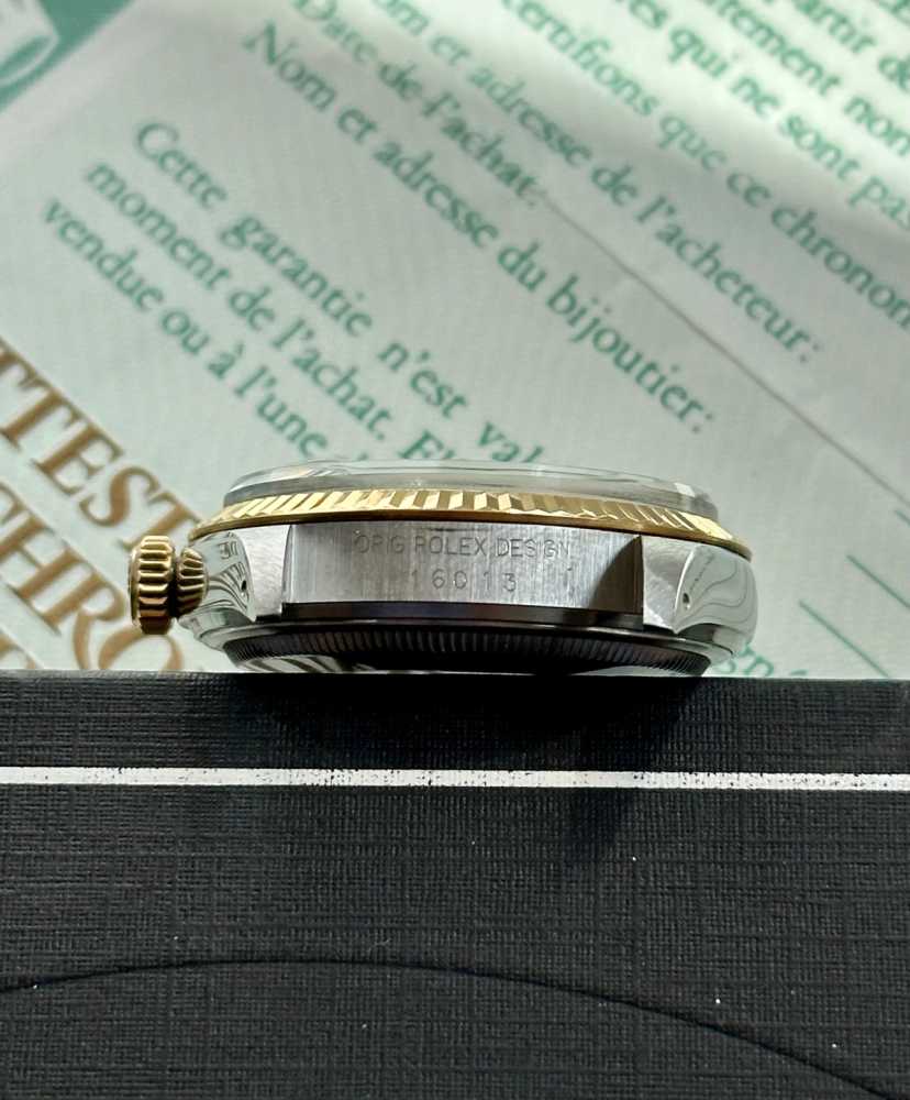 Image for Rolex Datejust 16013 Gold 1988 with original box and papers 2
