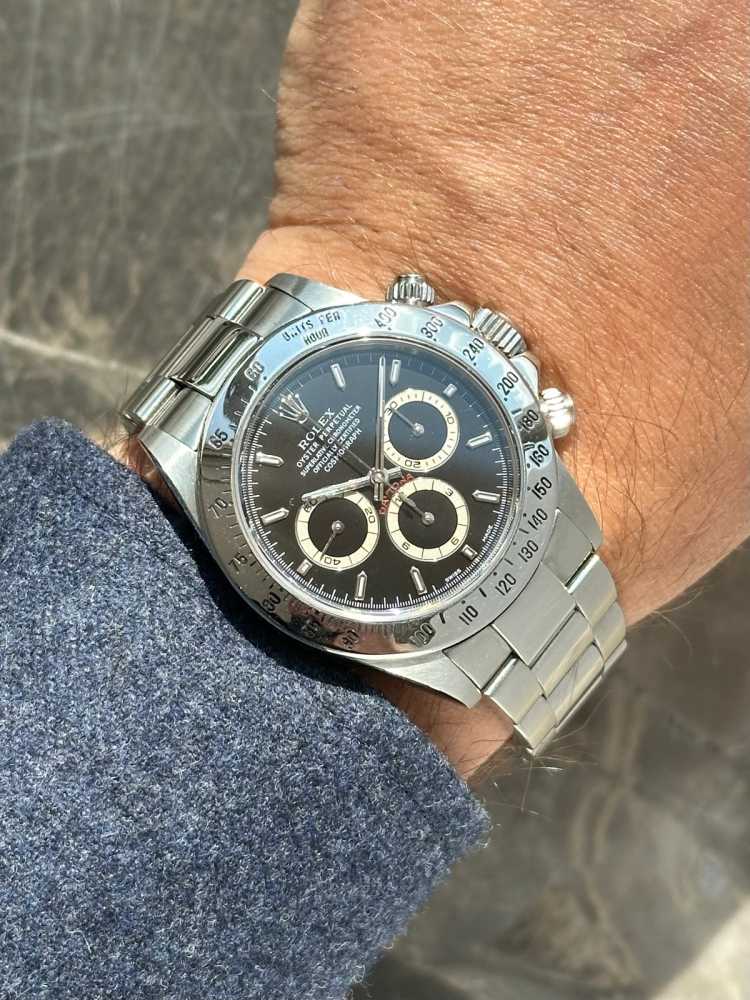 Wrist image for Rolex Daytona 16520 Black 1999 