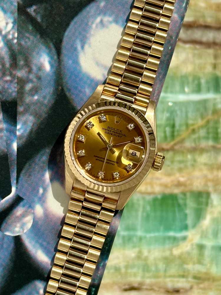 Featured image for Rolex Lady-Datejust "Diamond" 69178G Gold 1991 