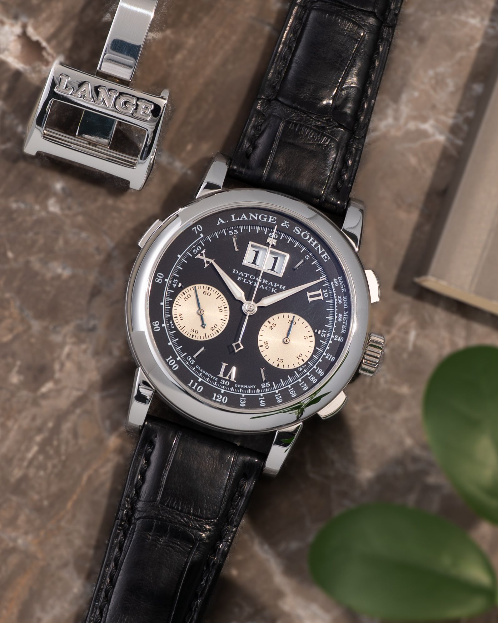 overig Lange und Sohne, Datograph 403.035 Black 2000 with