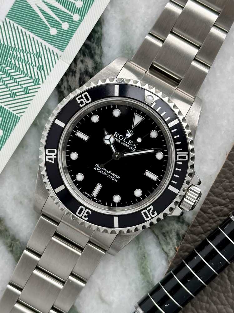 Image for Rolex Submariner 14060M Black 2000 with original box and papers