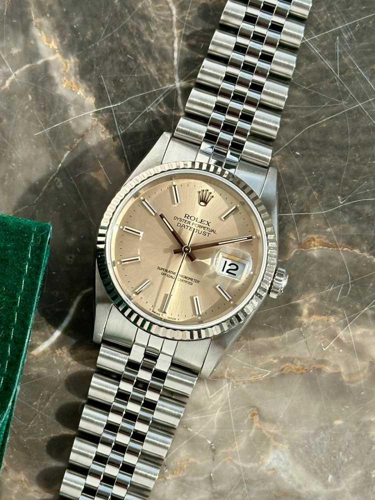 Featured image for Rolex Datejust 16234 Silver 1991 