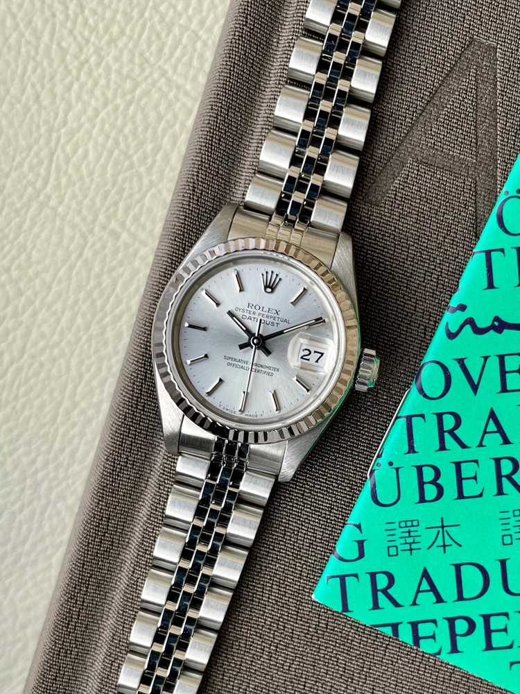 Featured image for Rolex Lady Datejust 69174 Silver 1987 with original box and papers