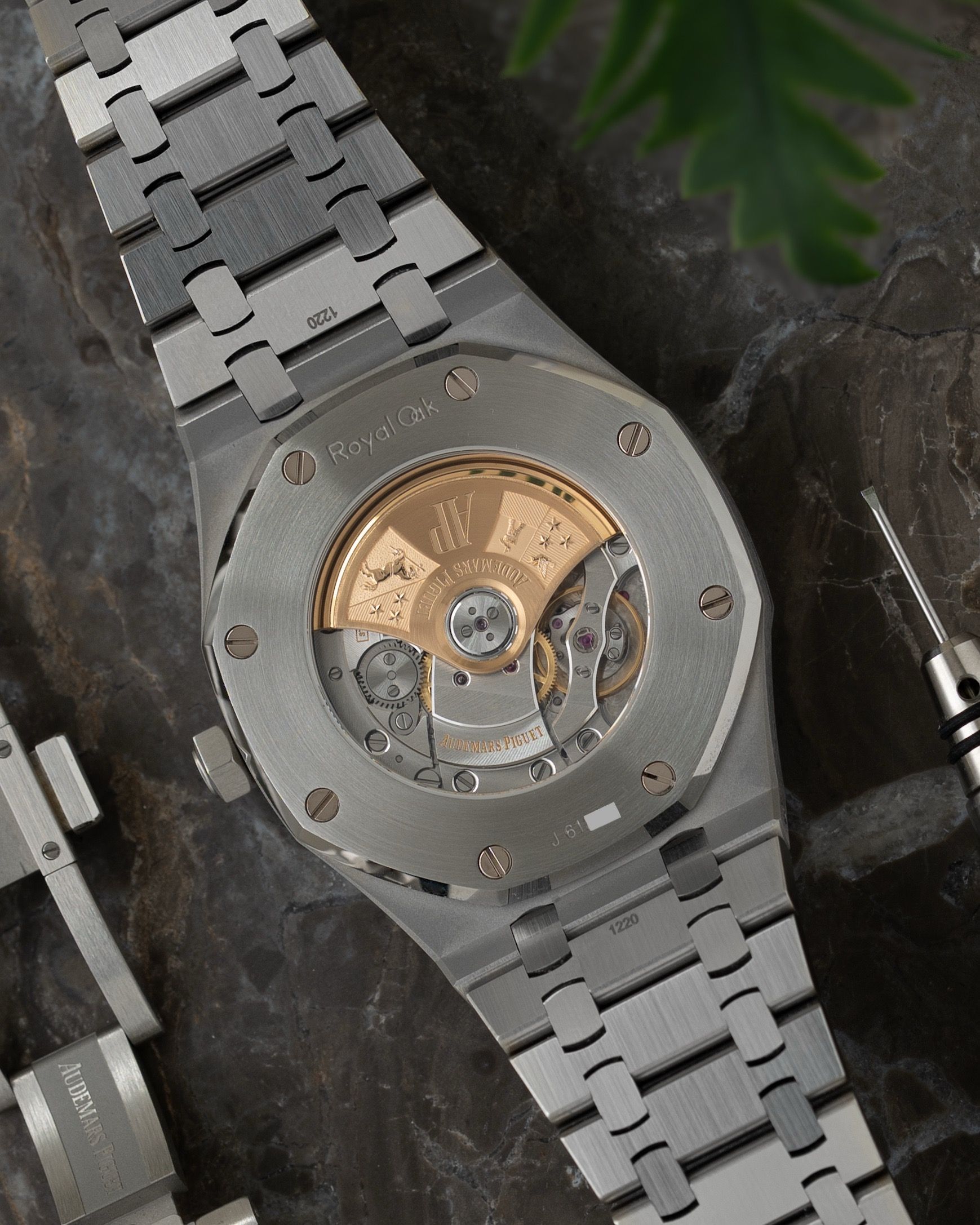 Audemars Piguet Royal Oak 15400ST Black 2017 with original box and