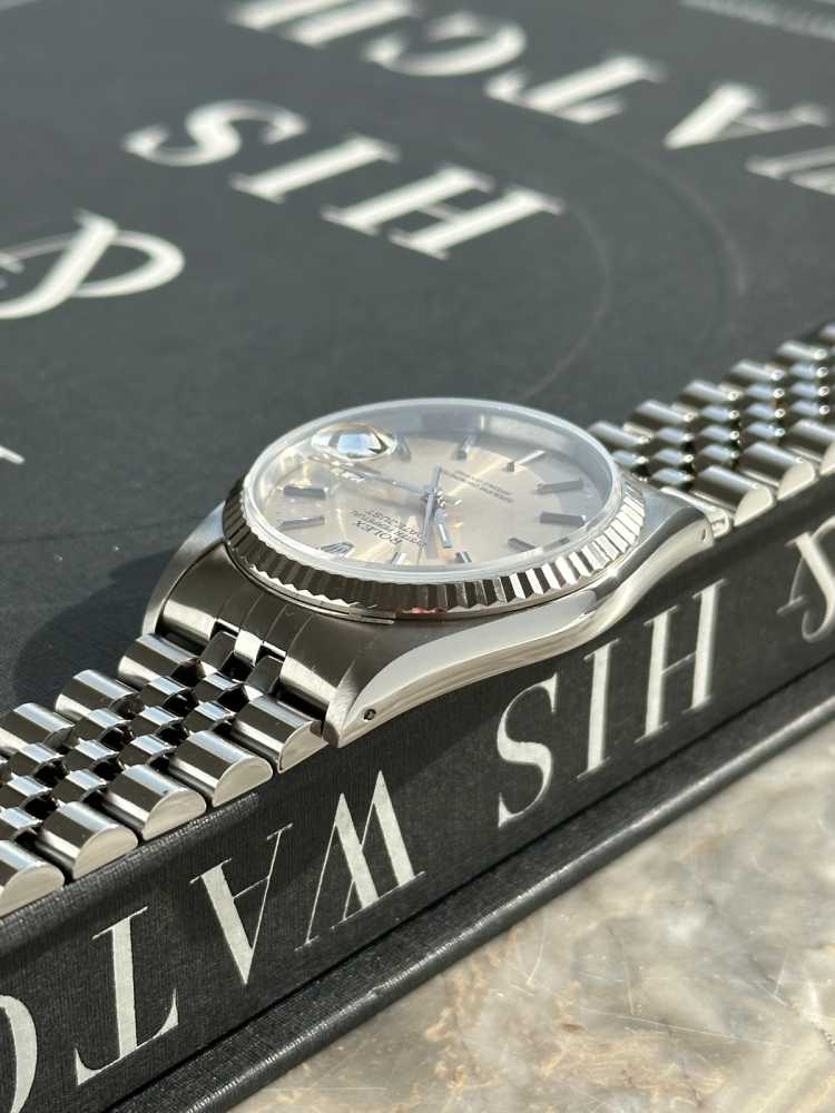 Image for Rolex Datejust 16234 Silver 1991 