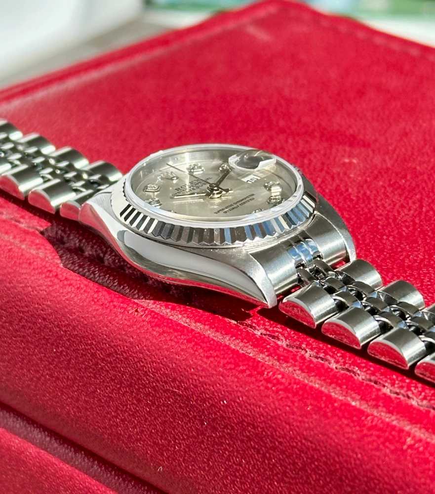 Image for Rolex Lady-Datejust "Diamond" 79174 Silver 2000 with original box and papers