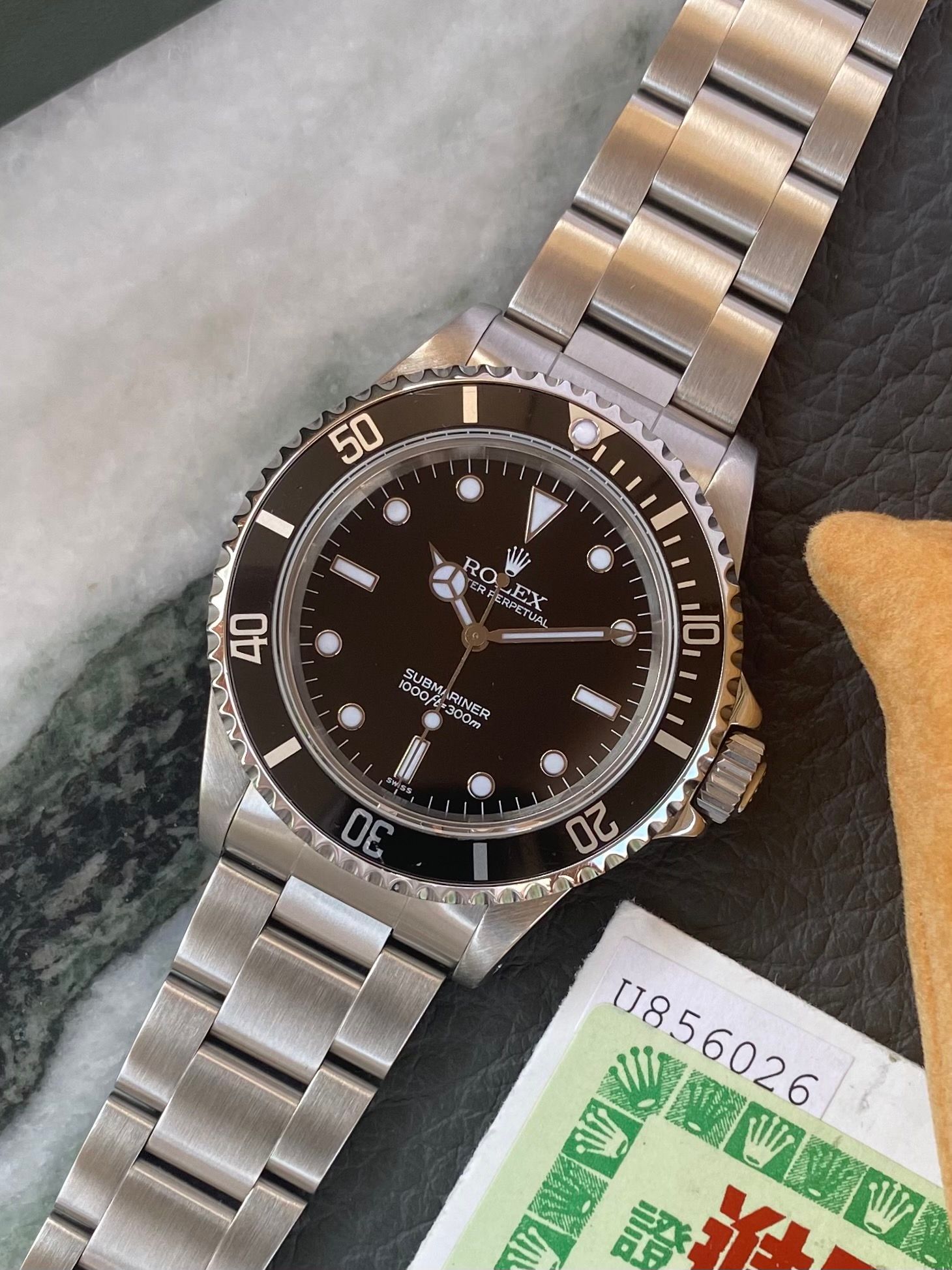 Rolex submariner swiss only dial new arrivals