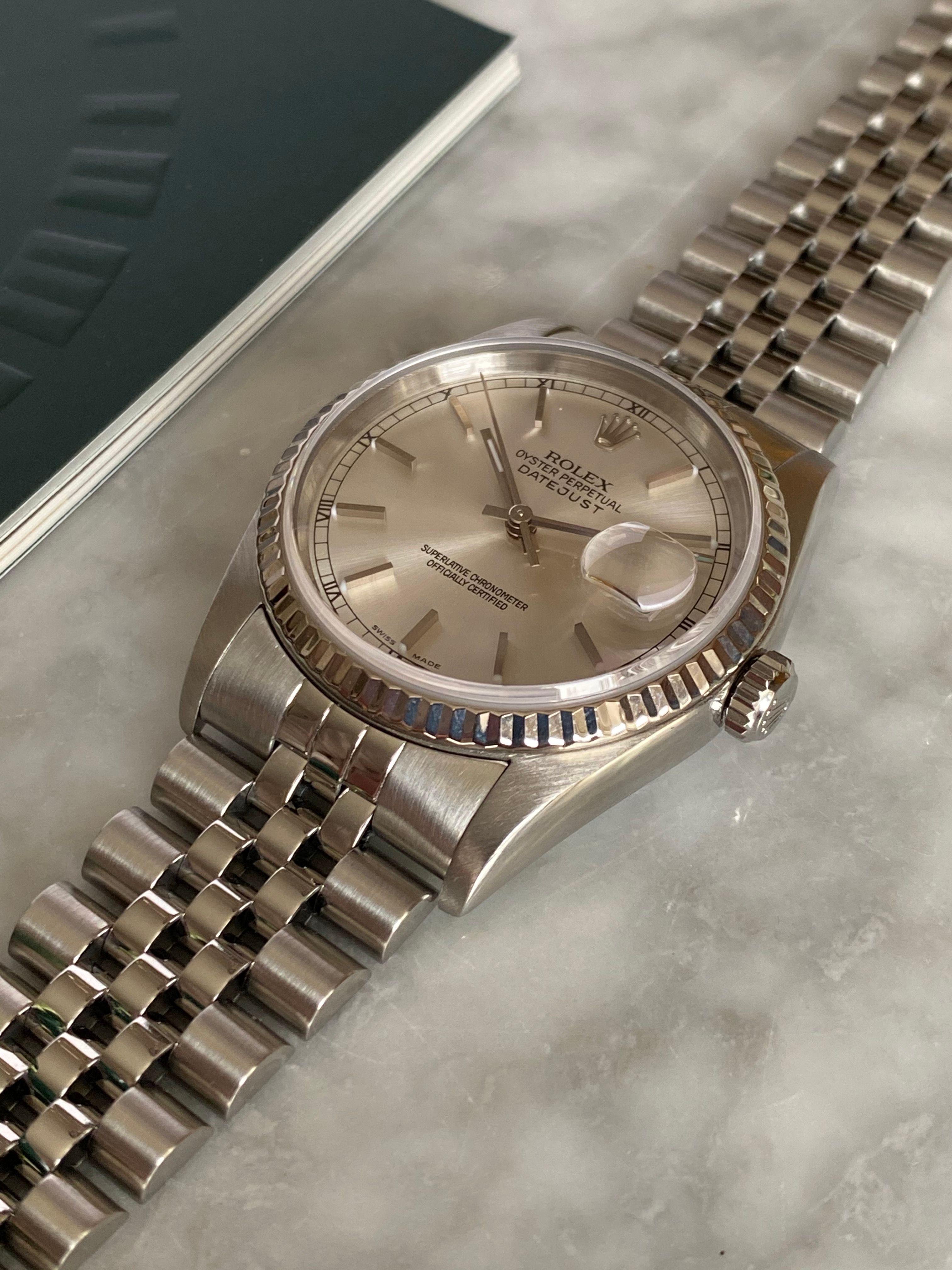 Rolex Datejust 16234 Silver 2004