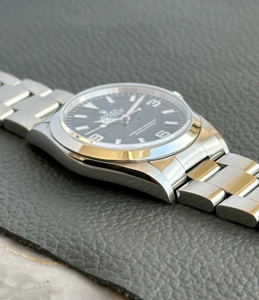 Image for Rolex Explorer I 14270 Black 1998 with original box and papers