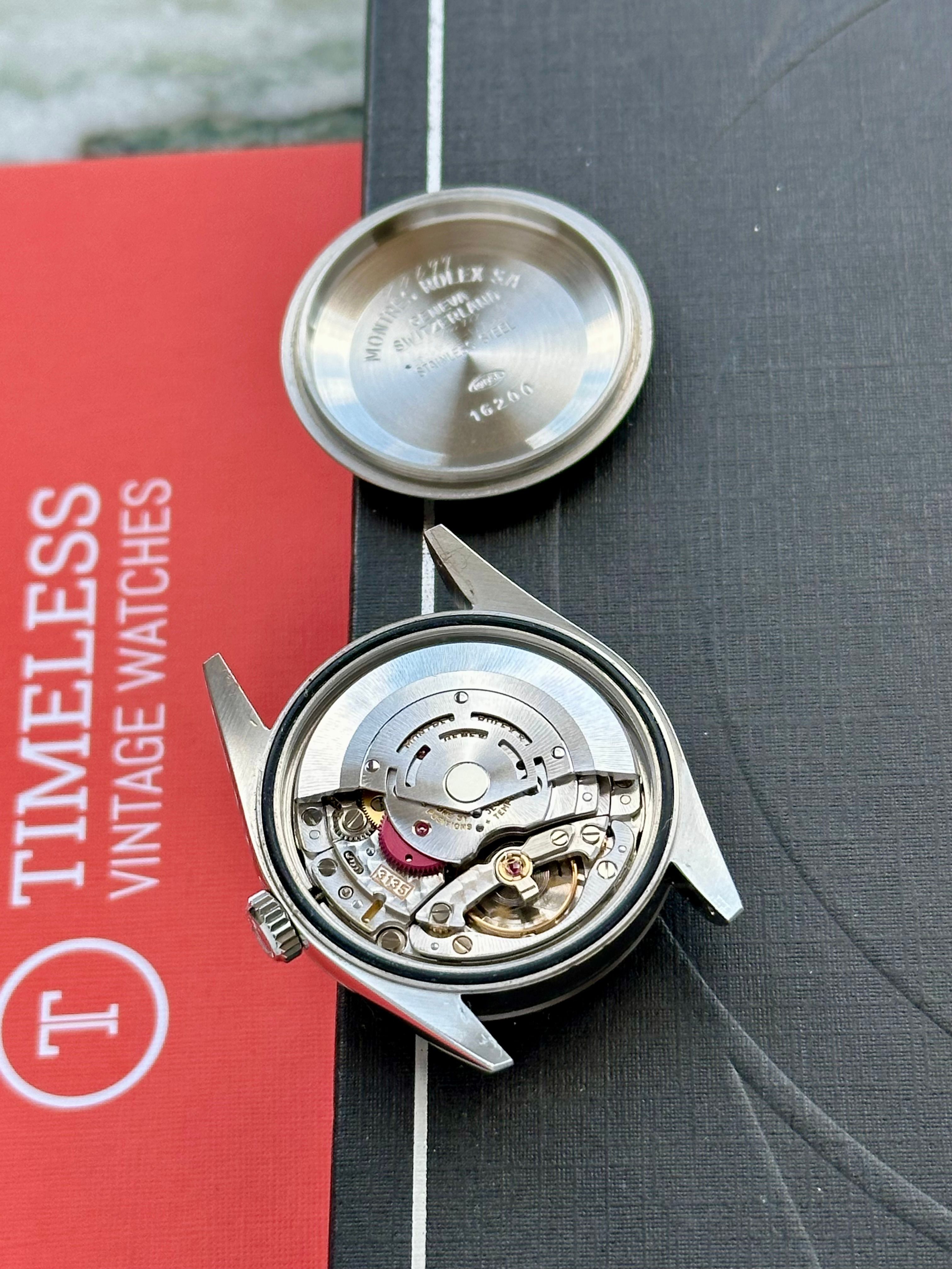 Rolex Datejust 16234 Black 1996 with original box and papers 2