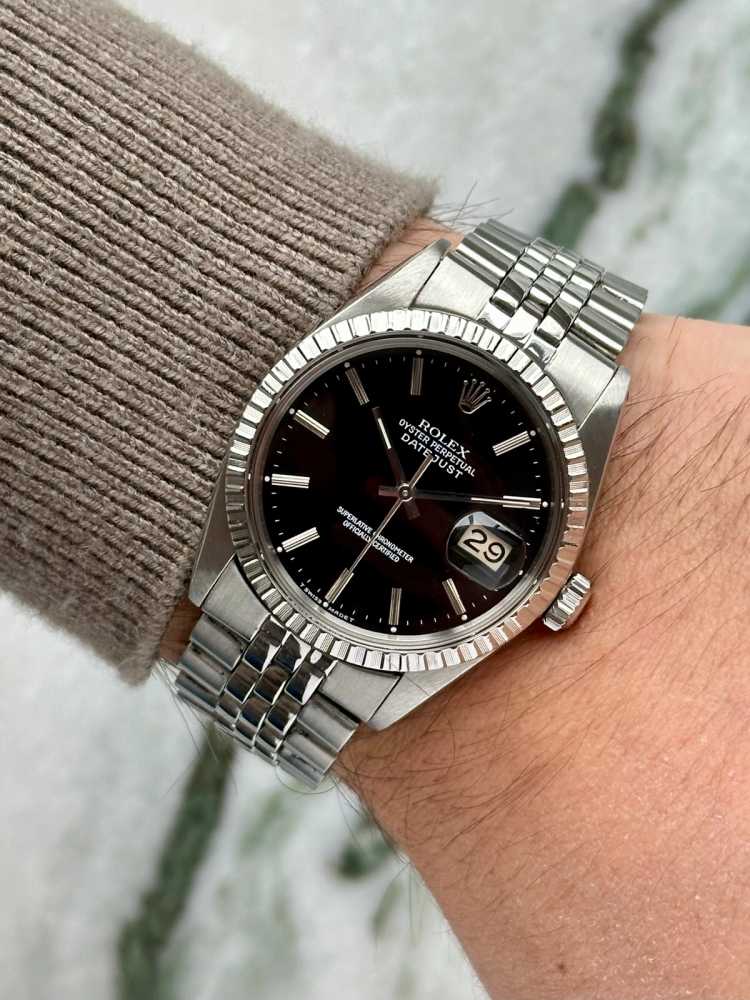 Image for Rolex Datejust "Coffee Bean" 16030 Black 1979 