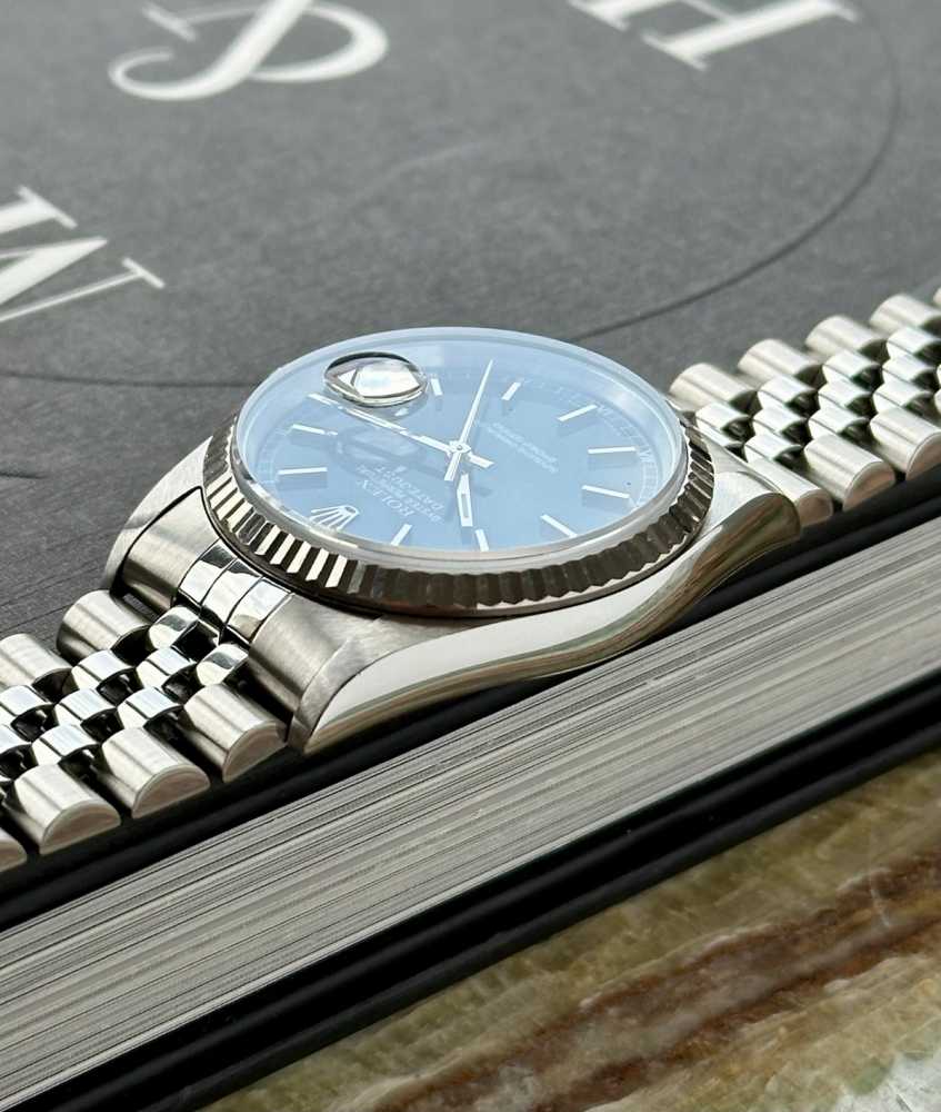 Image for Rolex Datejust 16234 Black 1997 with original box and papers 2