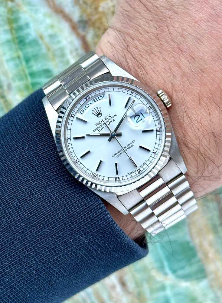 Image for Rolex Day-Date 18239 Black 1995 