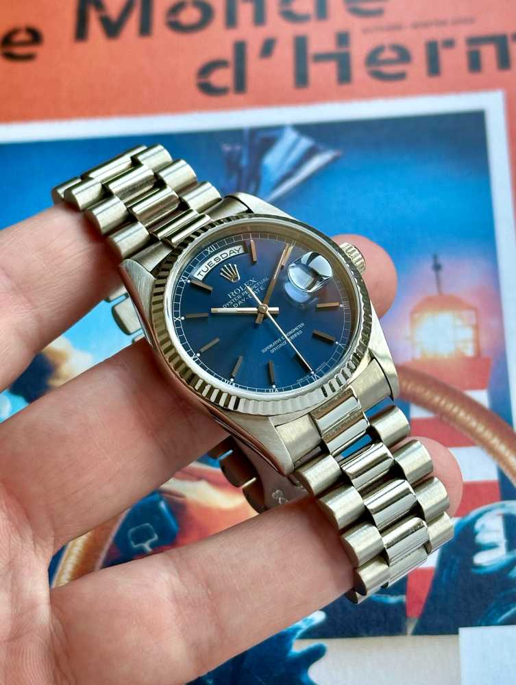 Image for Rolex Day-Date 18239 Blue 1991 