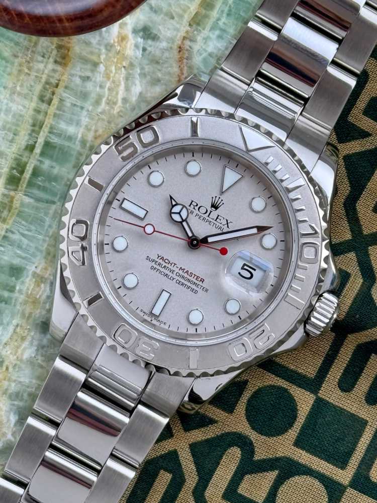 Image for Rolex Yacht-Master 16622 Silver 2004 