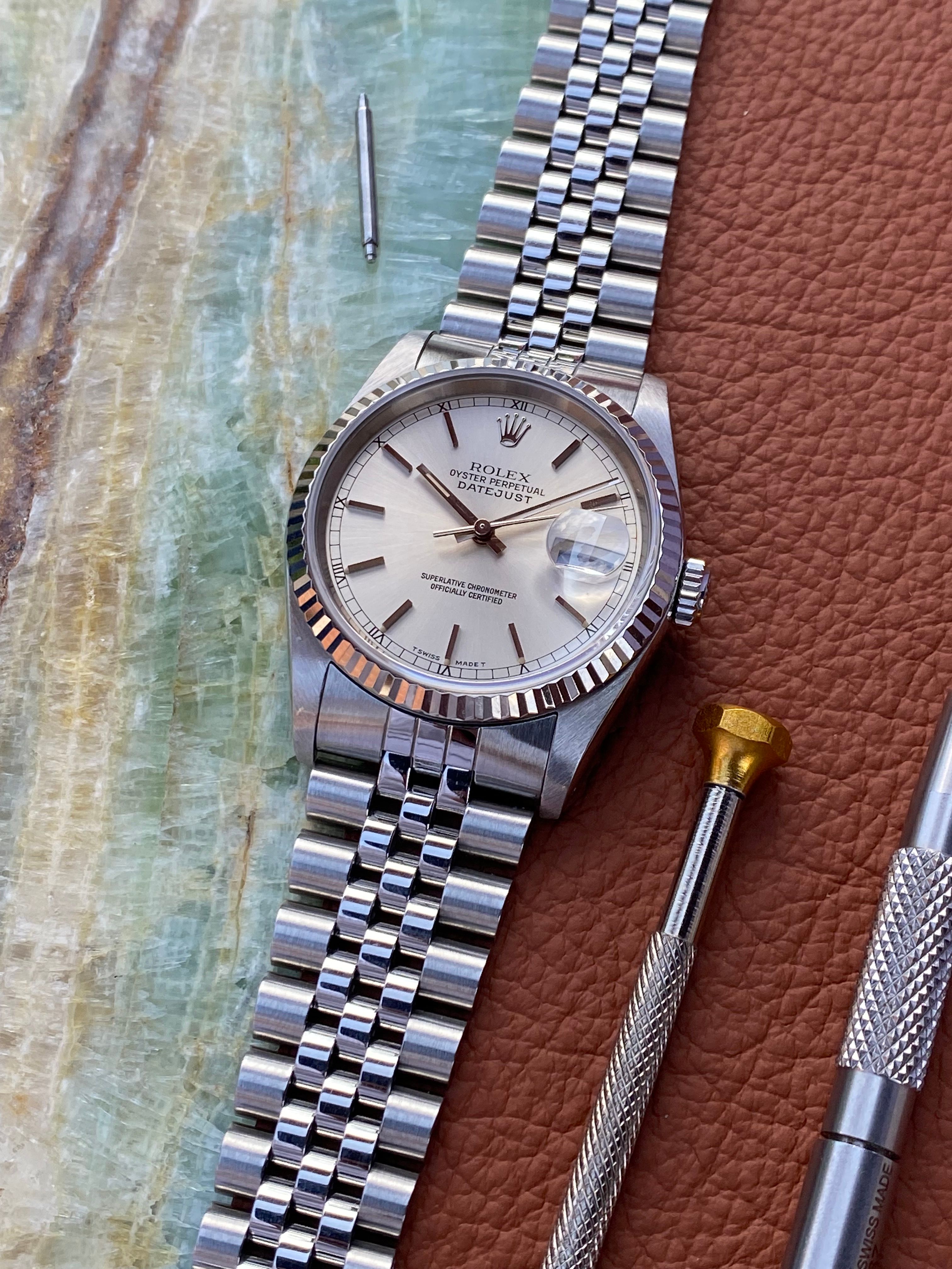Rolex Datejust 16234 Silver 1989