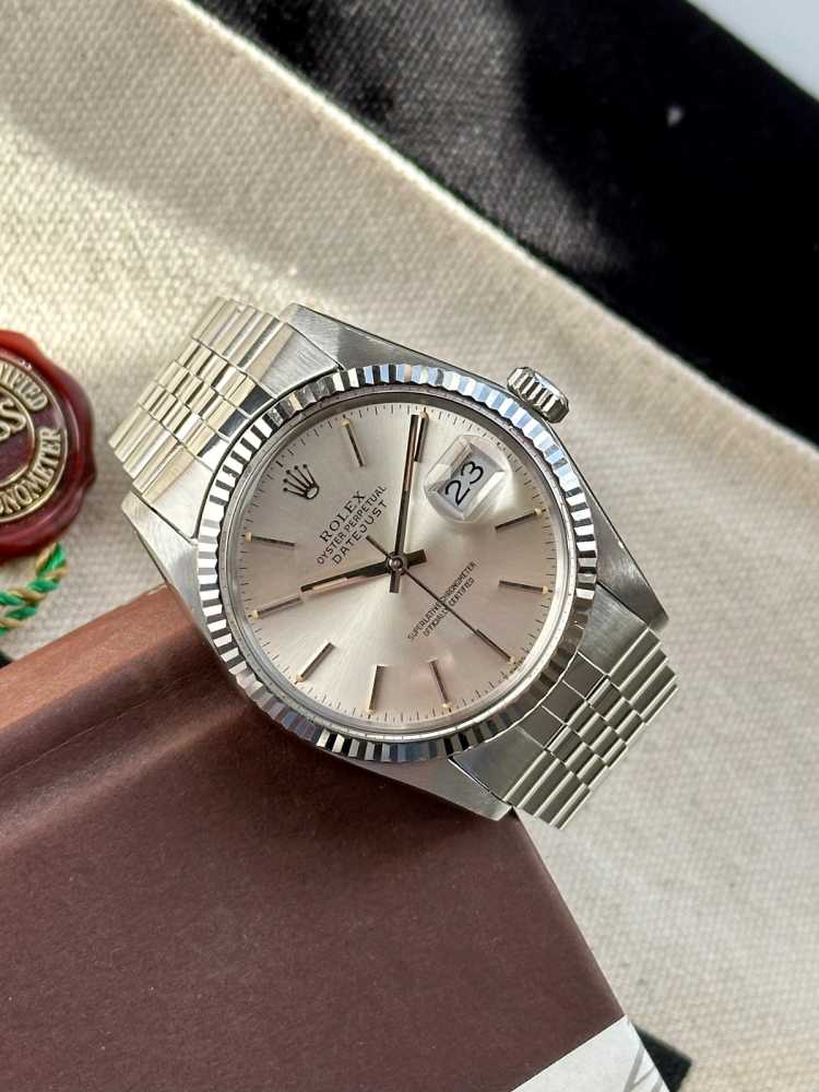 Image for Rolex Datejust 16014 Silver 1984 2