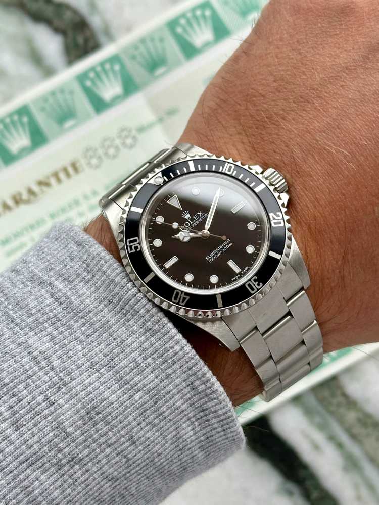 Image for Rolex Submariner 14060M Black 2000 with original box and papers