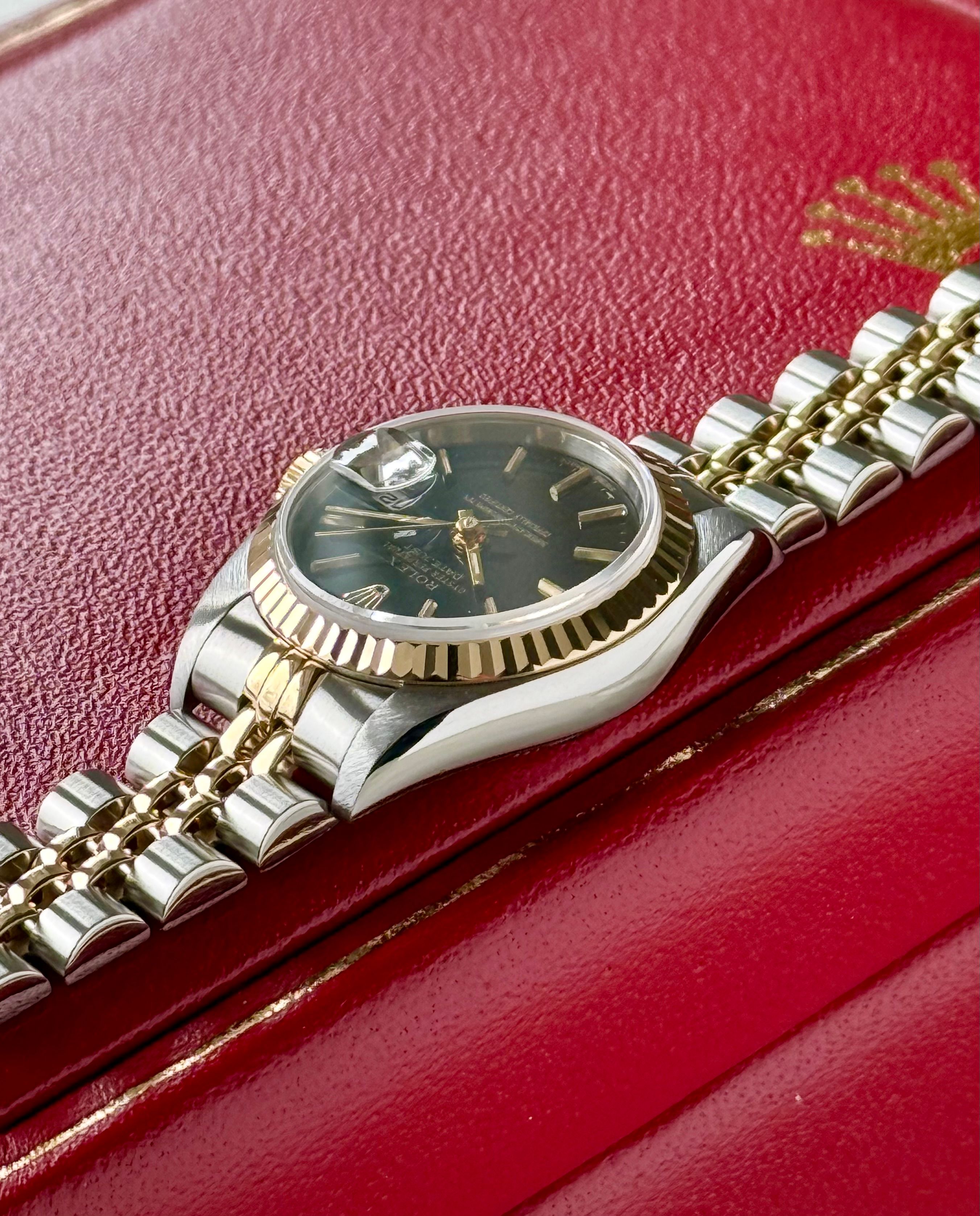 Rolex Lady-Datejust 79173 Black 2001 with original box and papers 2
