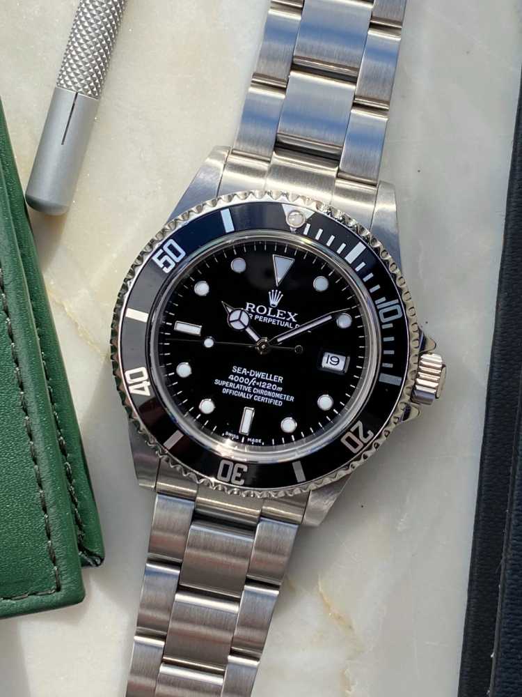 Featured image for Rolex Sea-Dweller 16600T Black 2005 with original box and papers