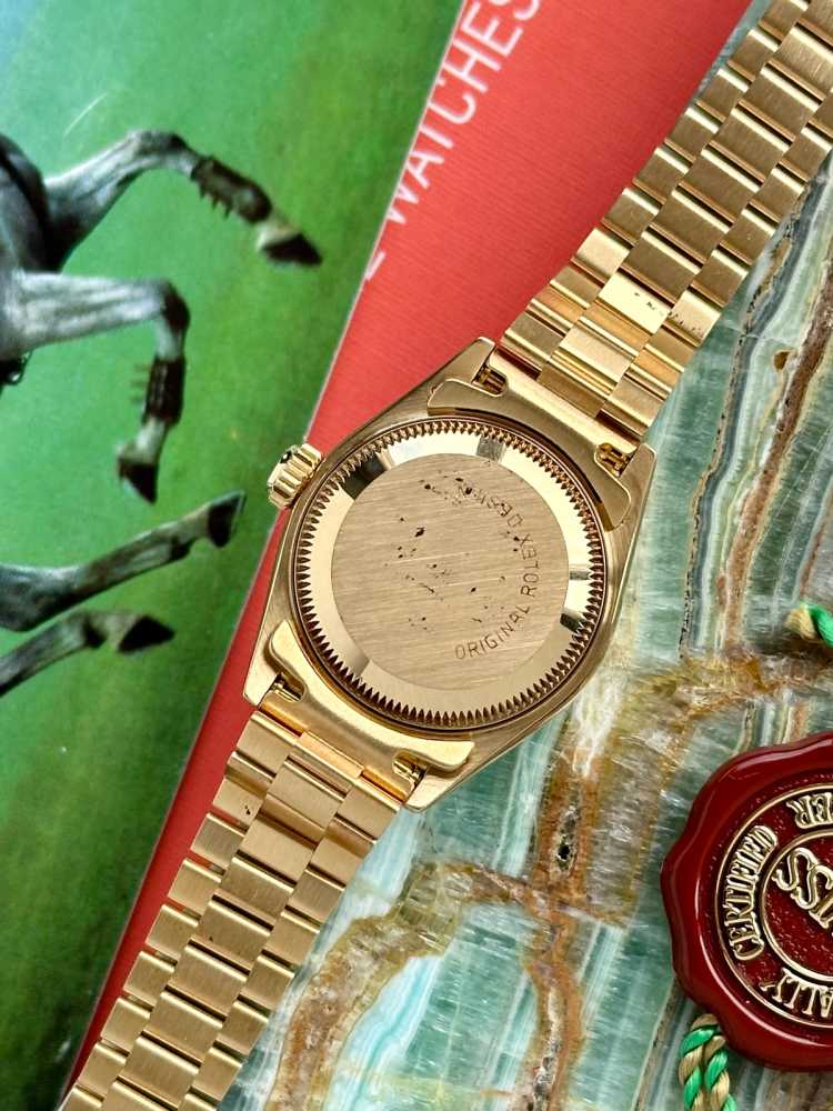 Image for Rolex Lady-Datejust "Diamond" 69178 Gold 1995 with original box and papers 2