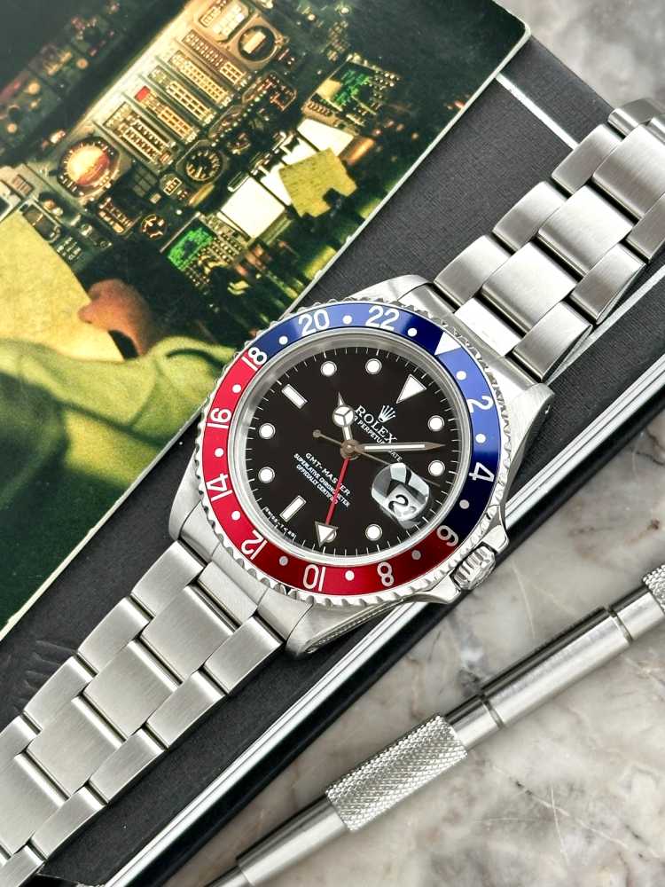 Image for Rolex GMT-Master "Pepsi" 16700 Black 1996 