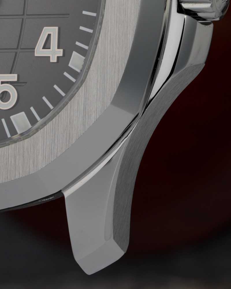 Wrist shot image for Patek Philippe Aquanaut 5165a Grey 2008 with original box and papers