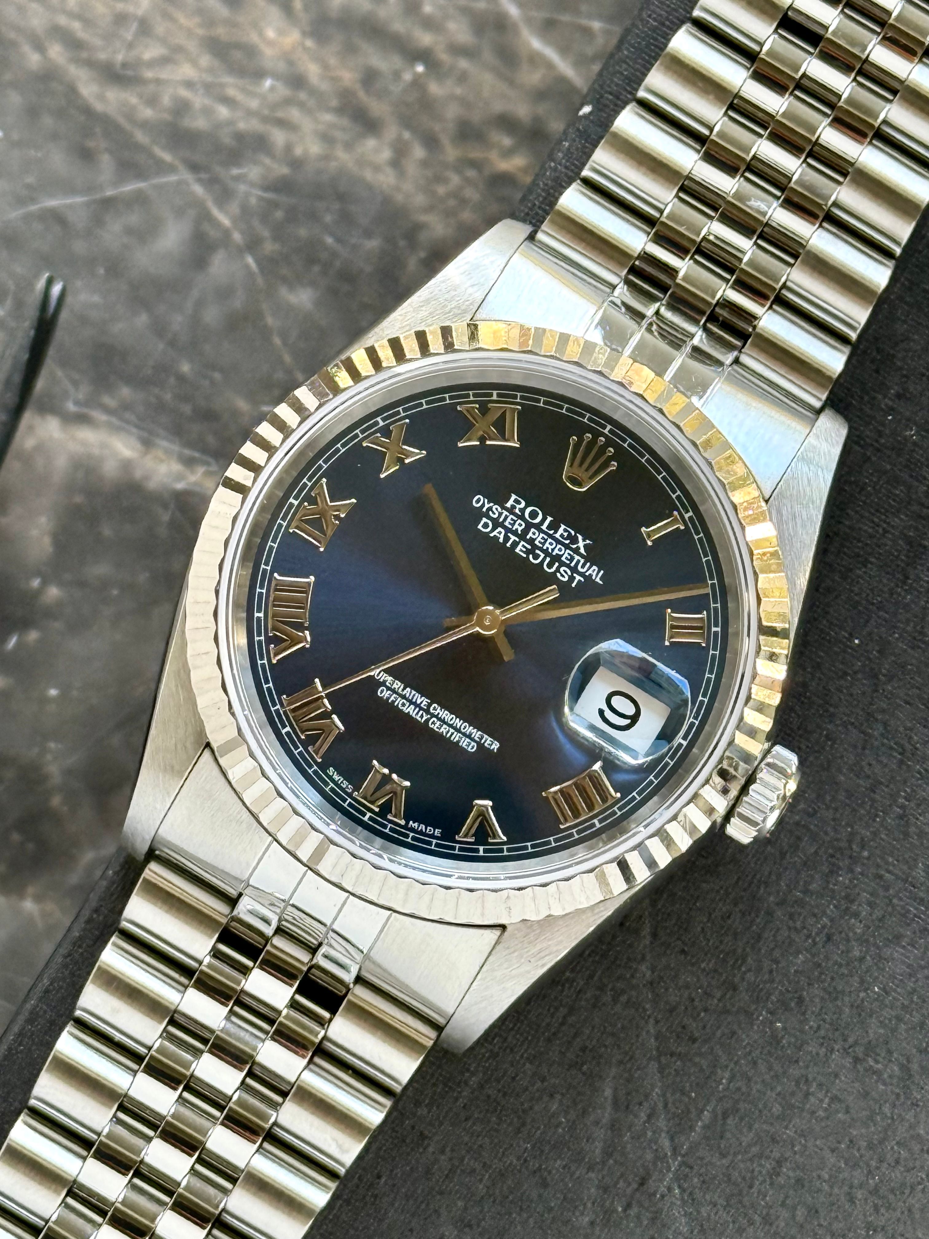 Rolex Datejust 16234 Blue 1996