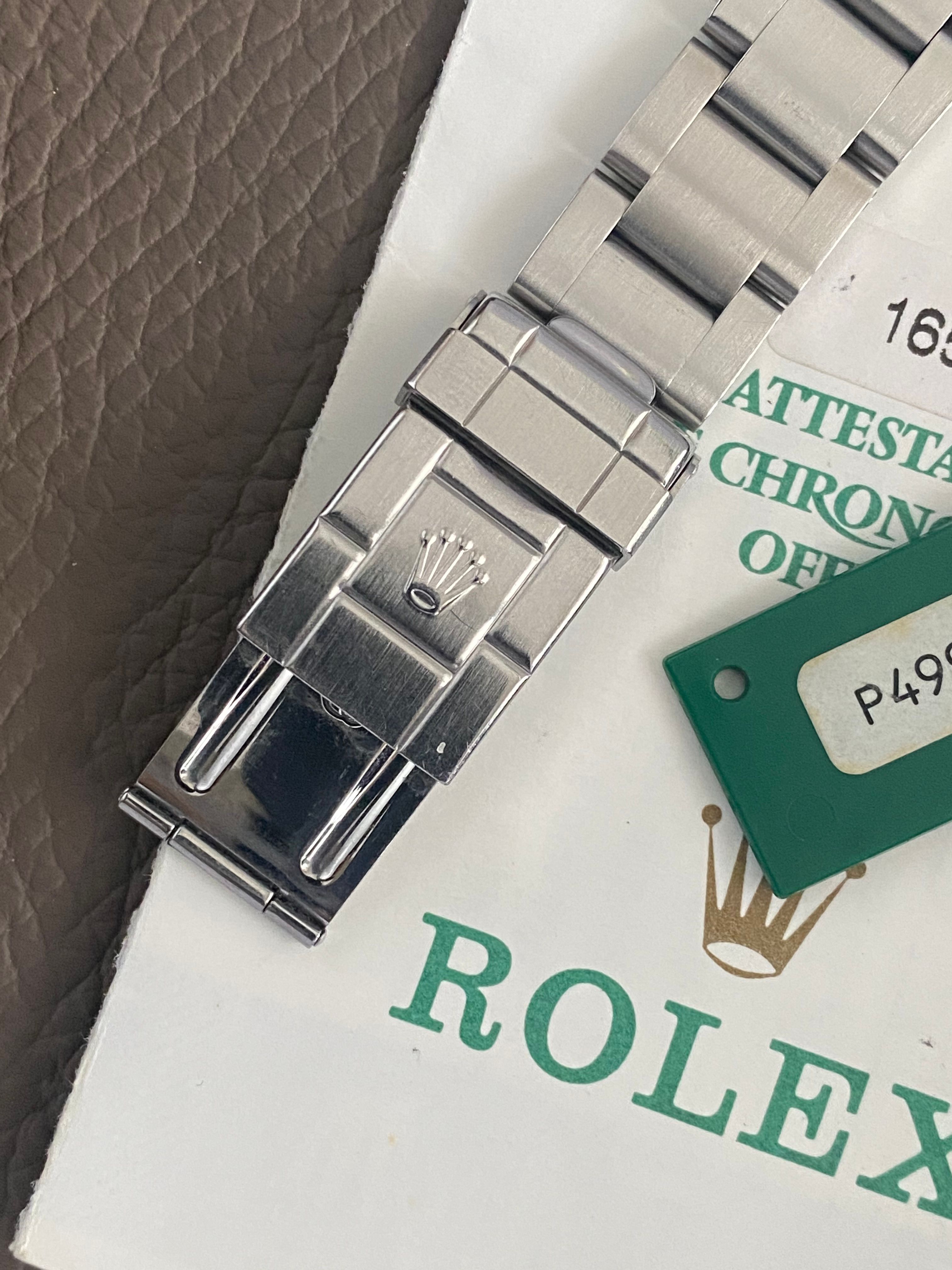 Rolex Explorer II 16570 Black 2000 with original papers