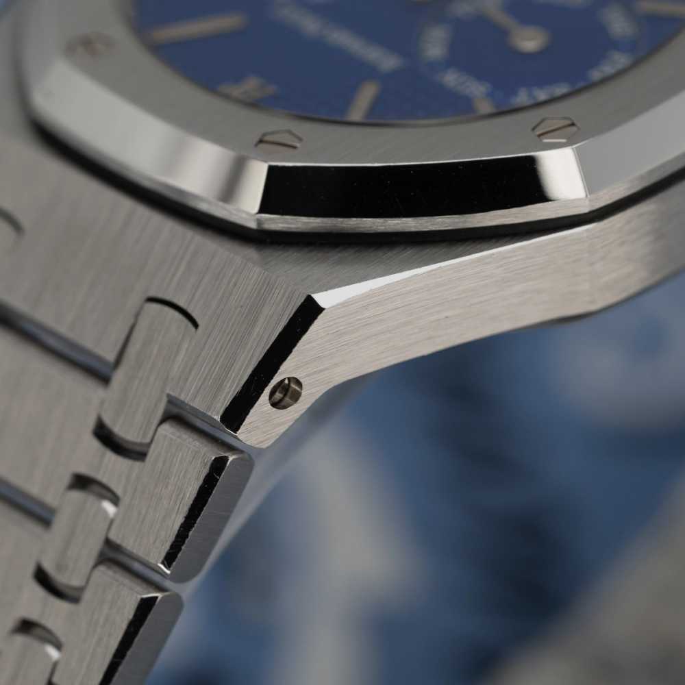 Image for Audemars Piguet Royal Oak 25594ST "Yves Klein" Grey 2003 with original box and papers