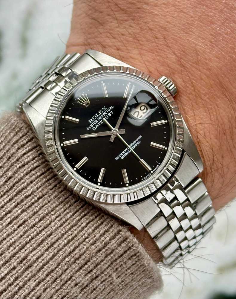 Image for Rolex Datejust "Coffee Bean" 16030 Black 1979 