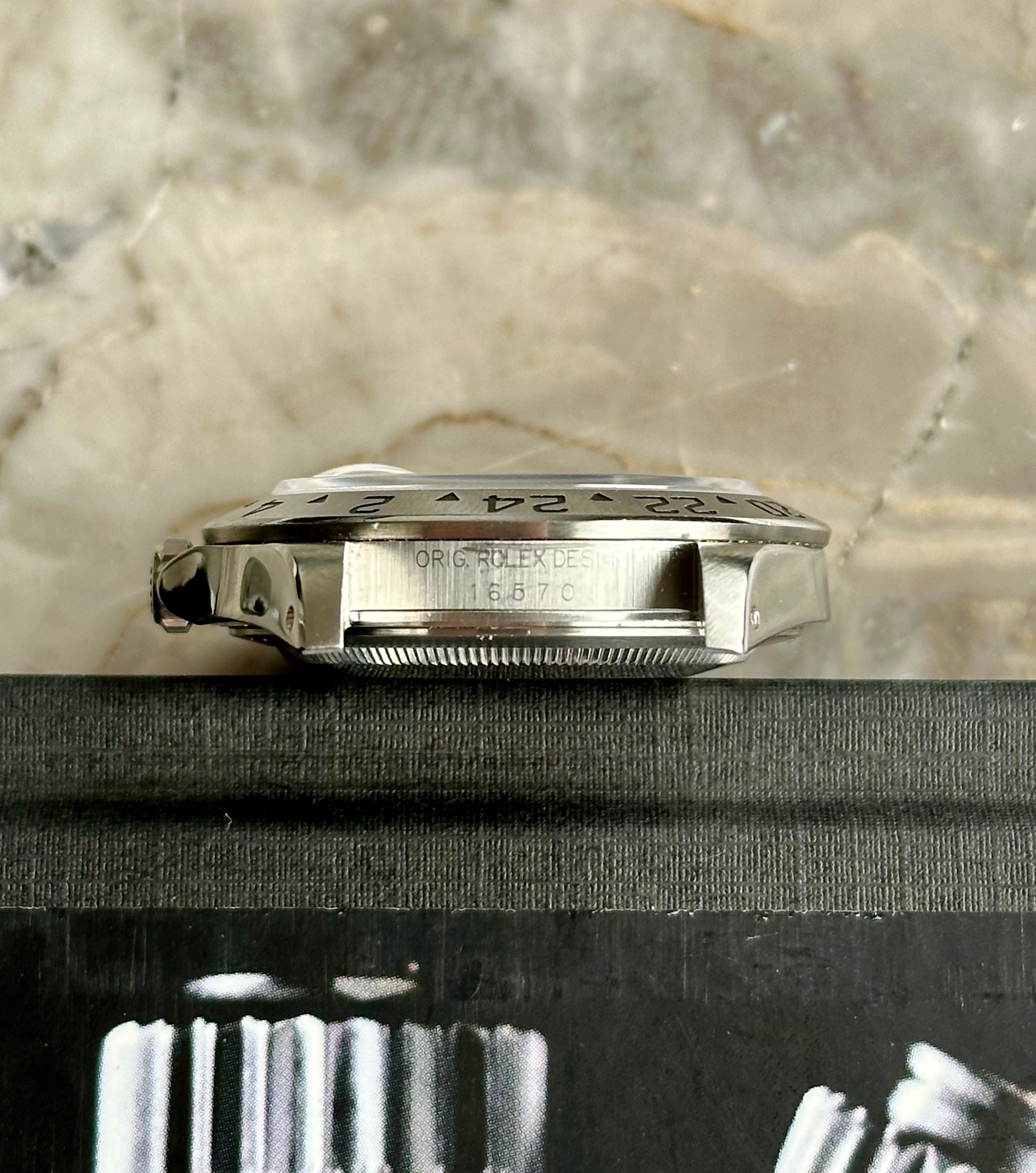 Rolex Explorer II 16570 Black 1996 with original box