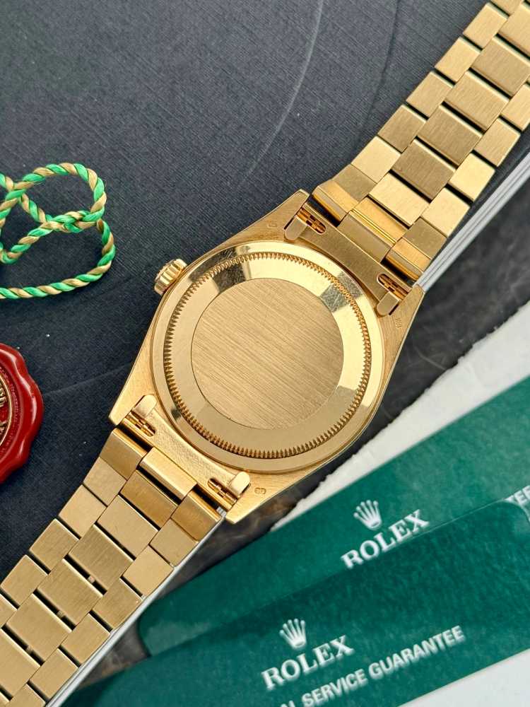 Image for Rolex Day-Date "Diamond" 18238 Gold 1995 with original box and papers