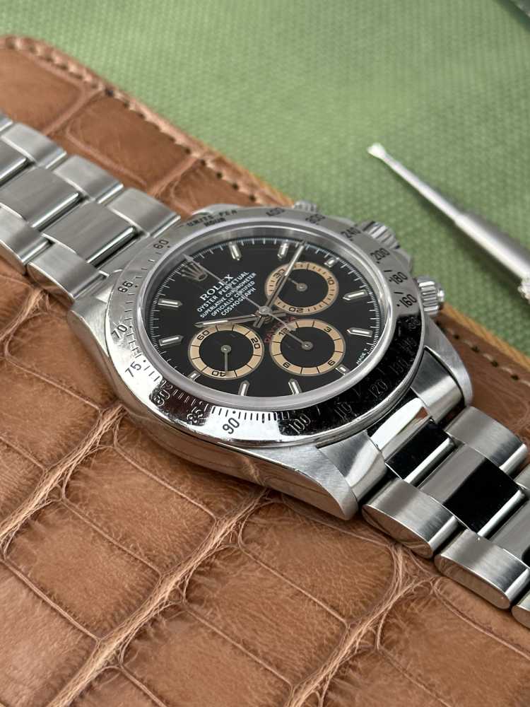 Image for Rolex Daytona "Patrizzi" 16520 Black 1996 with original box and papers