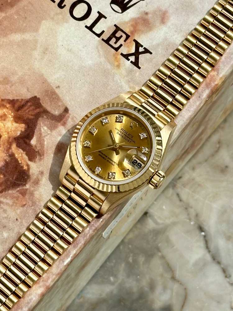 Image for Rolex Lady-Datejust "Diamond" 69178G Gold 1993 