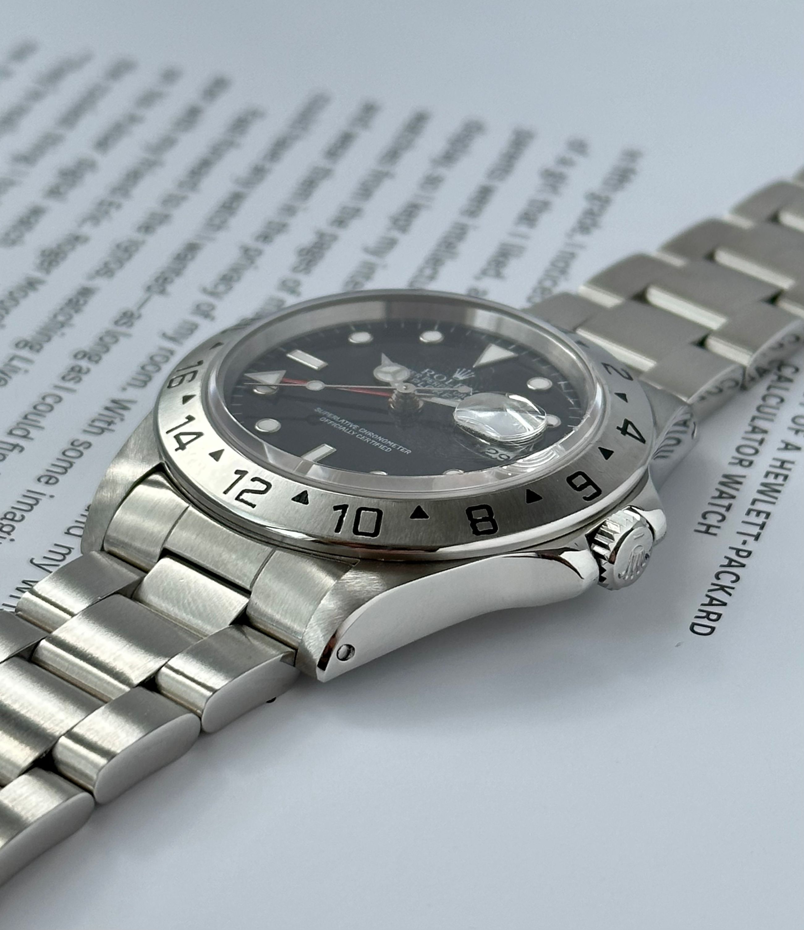 Rolex Explorer II 16570 Black 1993