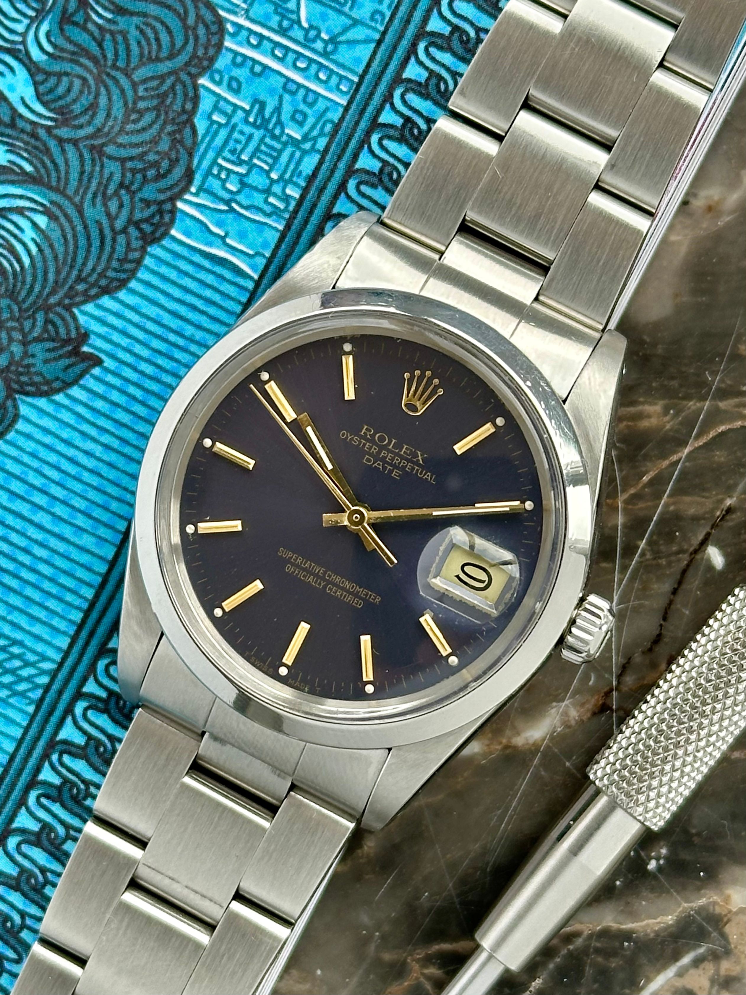 Rolex oyster perpetual sales date 15000