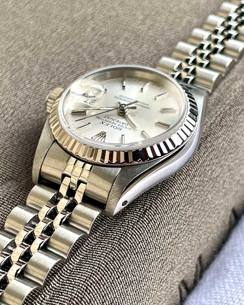 Image for Rolex Lady Datejust 69174 Silver 1987 with original box and papers